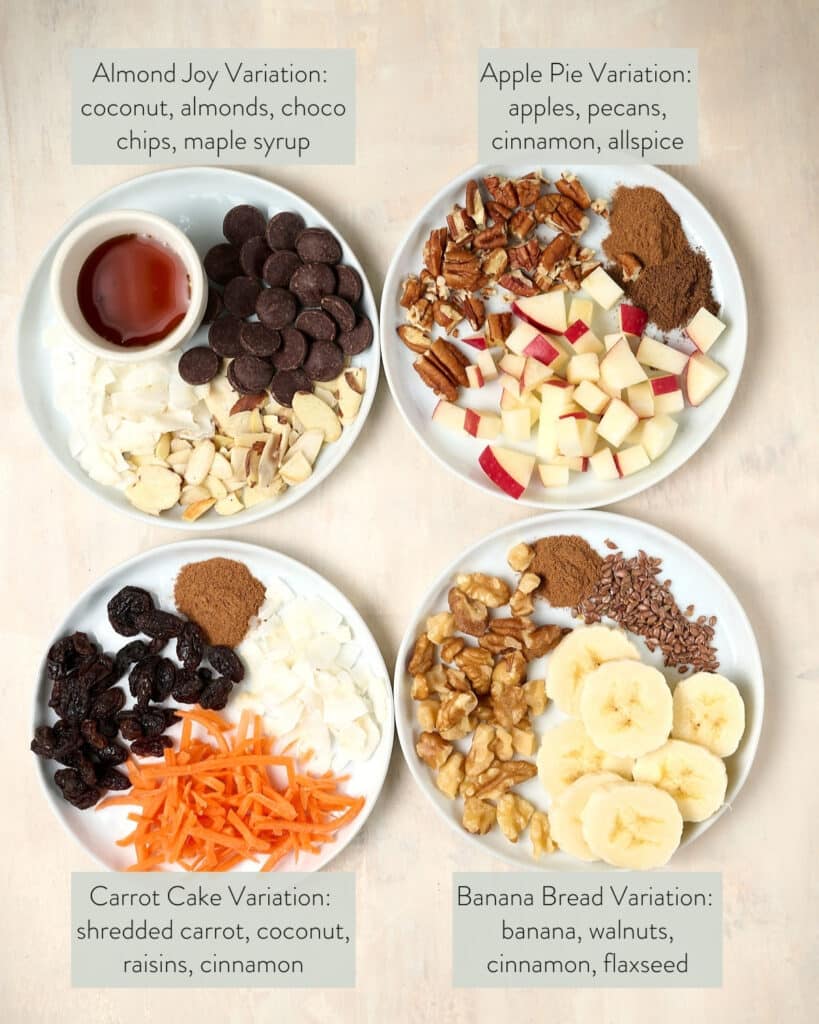 topping additions for pcos overnight oats.