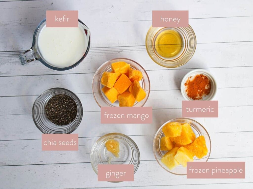 Mango Kefir Smoothie (Easy & Healthy Recipe!) The PCOS Nutritionist Alyssa