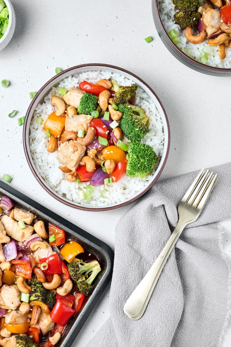 Pcod Pan Sheet Pan Cashew Chicken (Easy PCOS-Friendly Recipe) - The PCOS ...