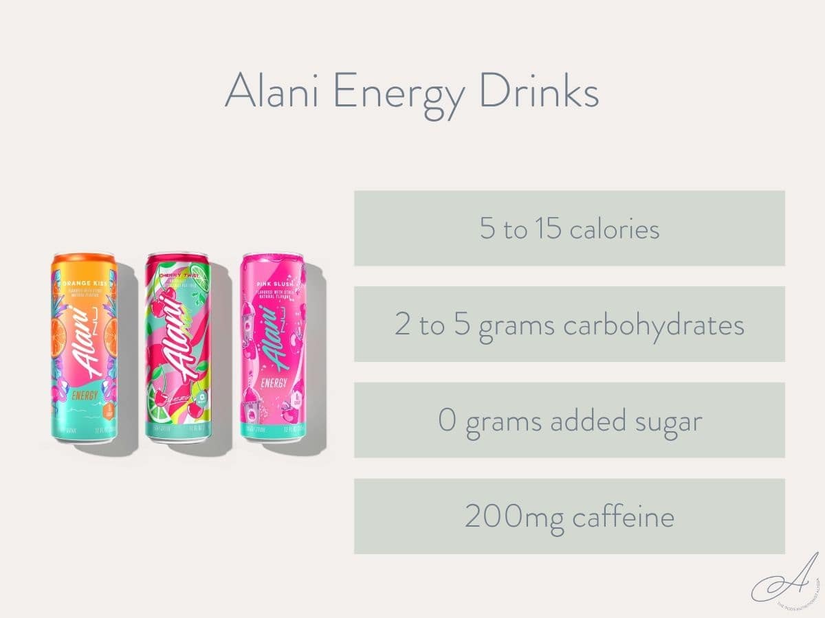Two Alanis A Dietitian's Review: Are Alani Energy Drinks Healthy? - The PCOS ...