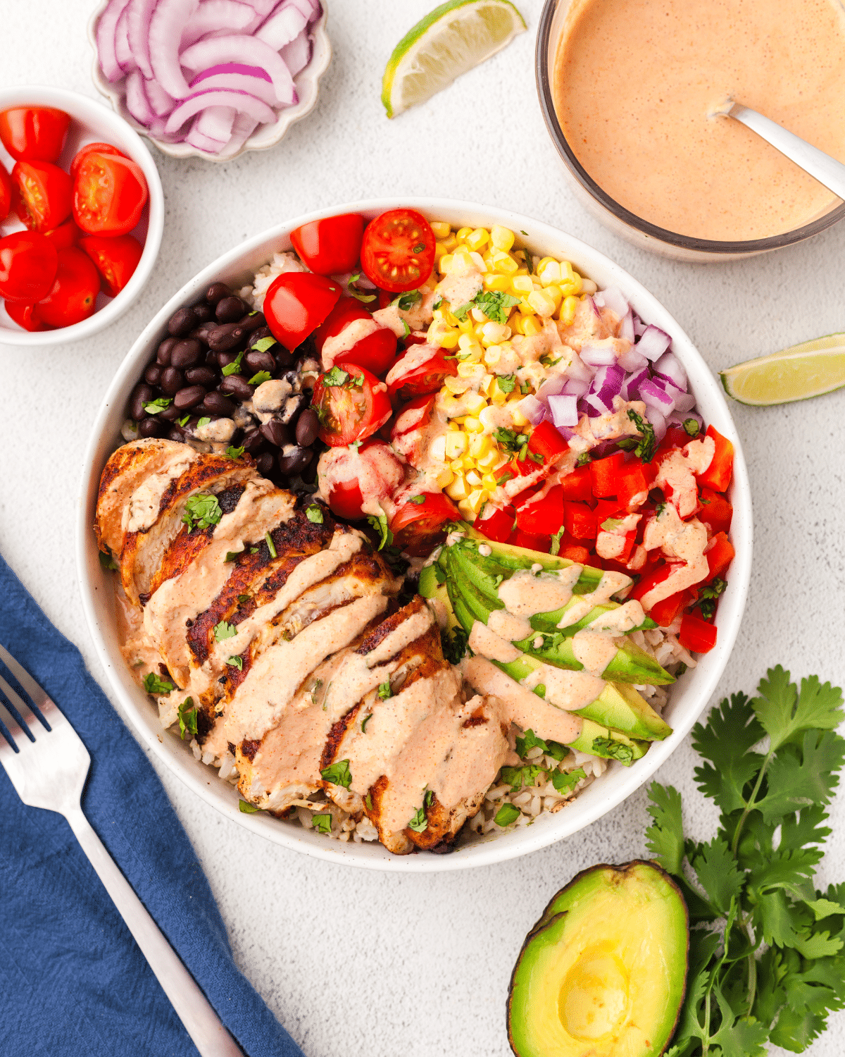 Southwest Chicken Bowls